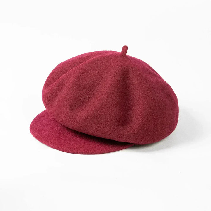 Colette™ Wool Felt Beret - Timeless, Chic Style