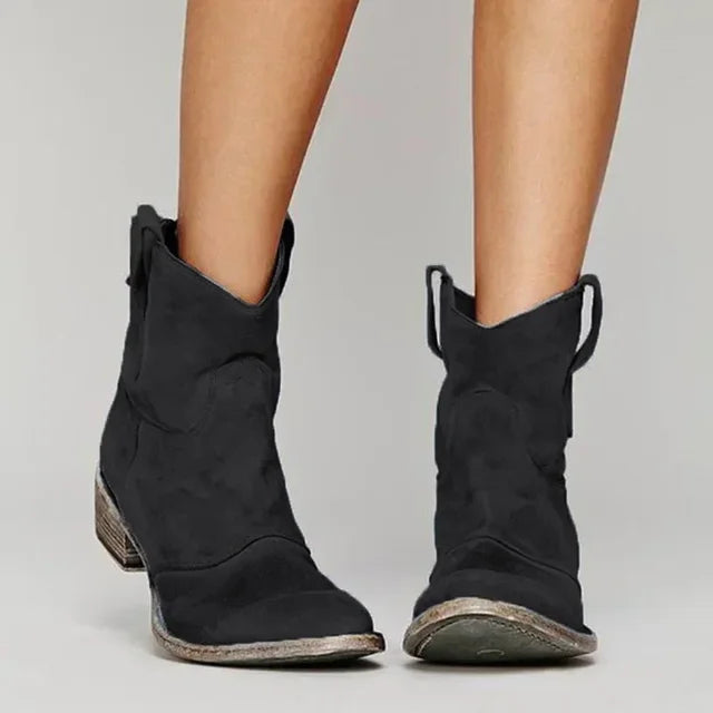 Marielle modern ranch boots for women