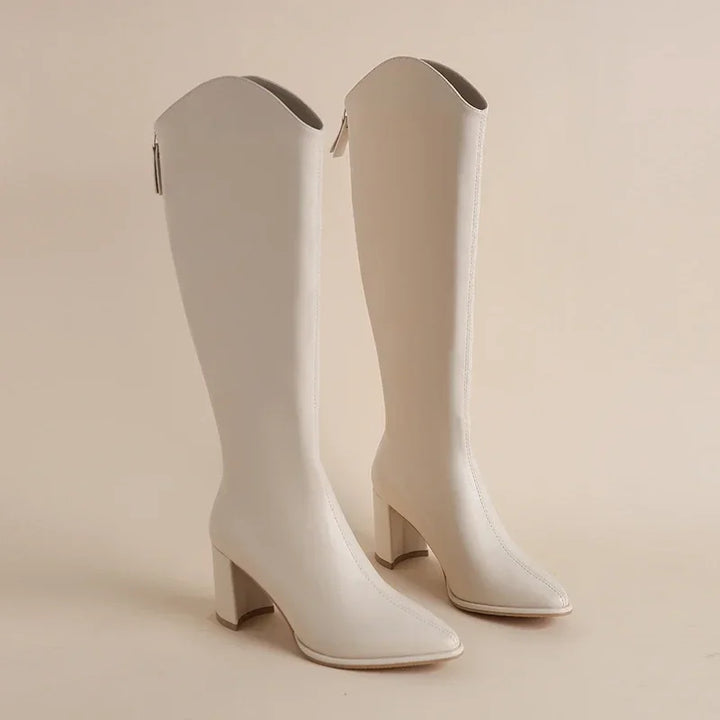 Valeria knee-high longline boots for women