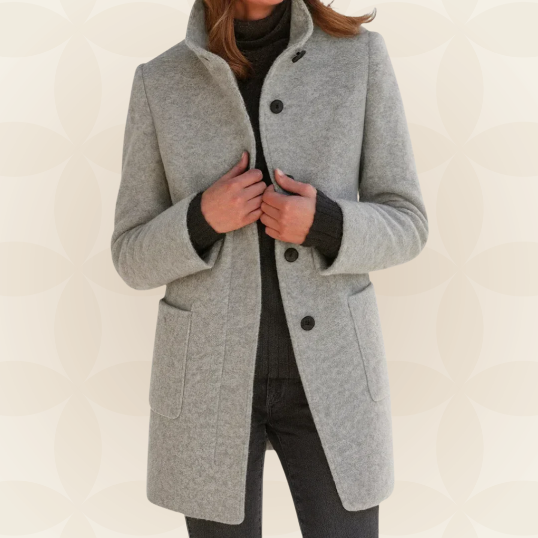 Roksana high-collar jacket for women