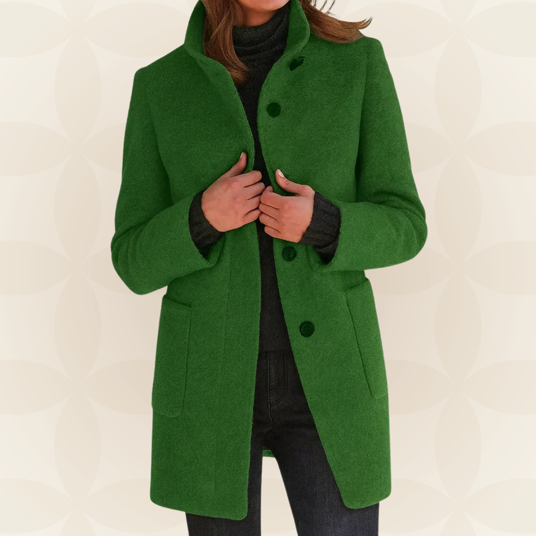 Roksana high-collar jacket for women