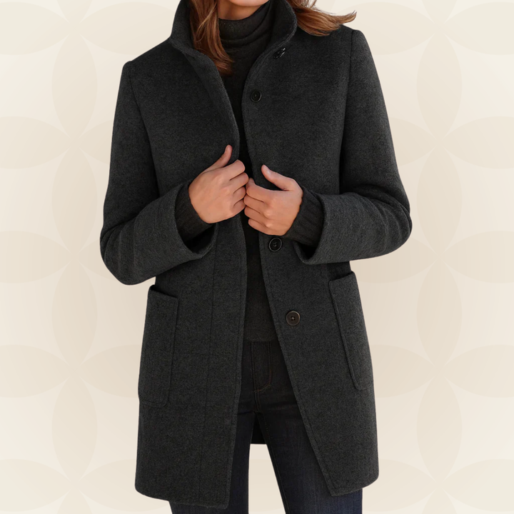 Roksana high-collar jacket for women