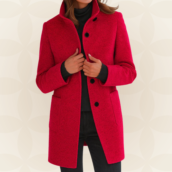 Roksana high-collar jacket for women