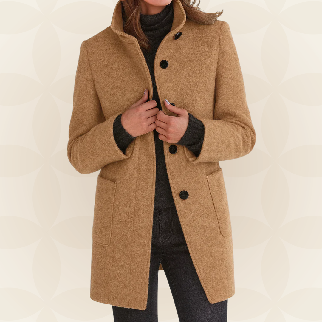 Roksana high-collar jacket for women