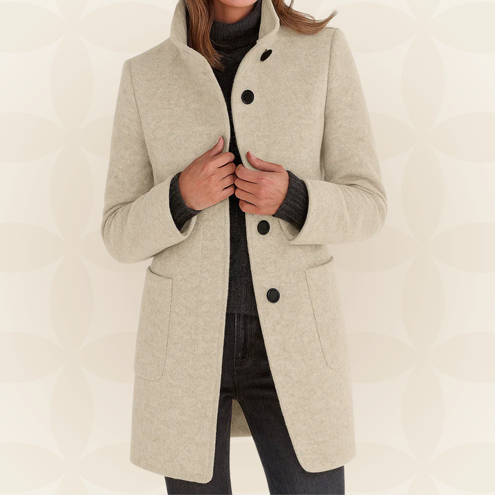 Roksana high-collar jacket for women