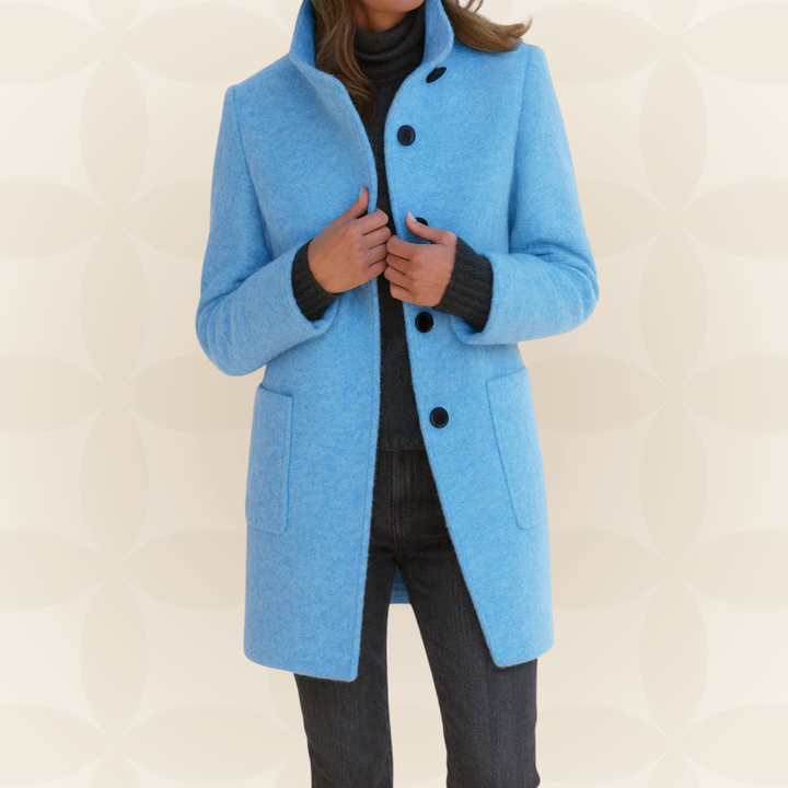 Roksana high-collar jacket for women