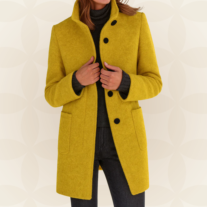 Roksana high-collar jacket for women