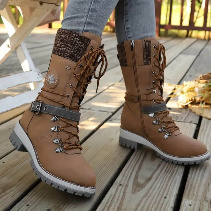 Vera | Cozy &amp; Stylish Mid-Calf Winter Boots for Cold-Weather Comfort