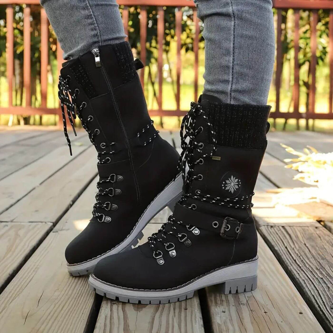 Vera | Cozy &amp; Stylish Mid-Calf Winter Boots for Cold-Weather Comfort