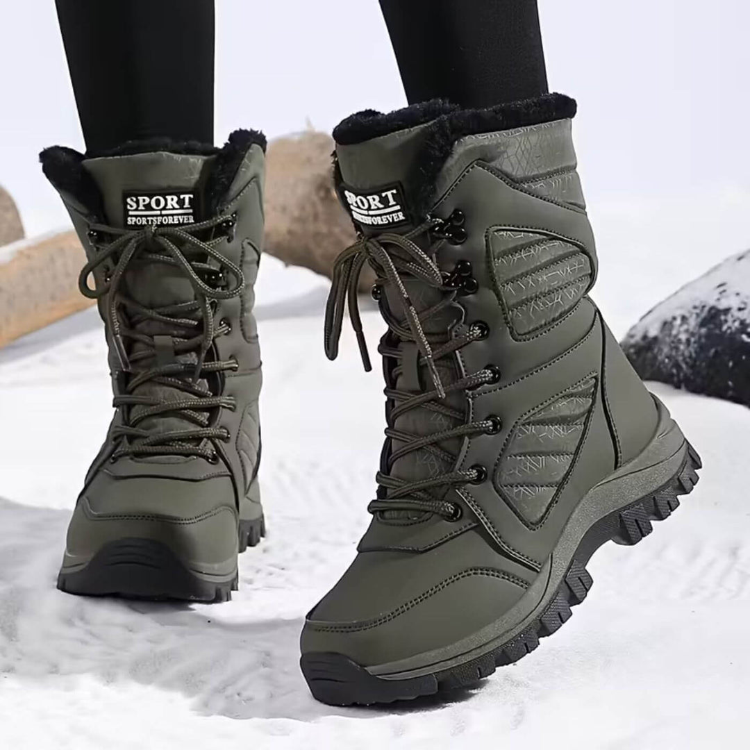 Vilde Outdoor Winter Hiking Boots - Rugged All-Weather Trekking Footwear