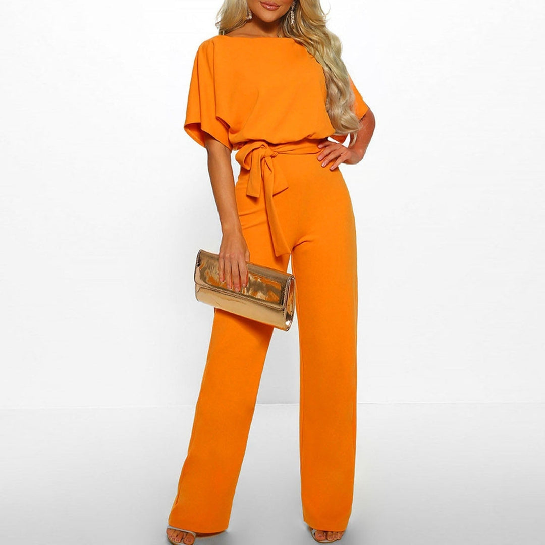 Casey | Jumpsuit with Adjustable Waist Tie Detail