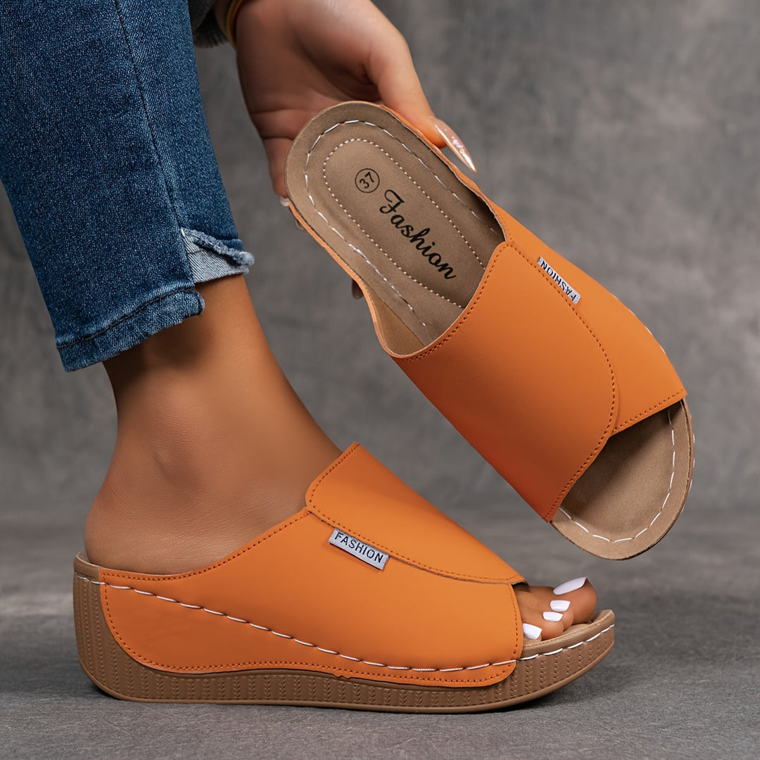 Indy arch support comfort mules for women