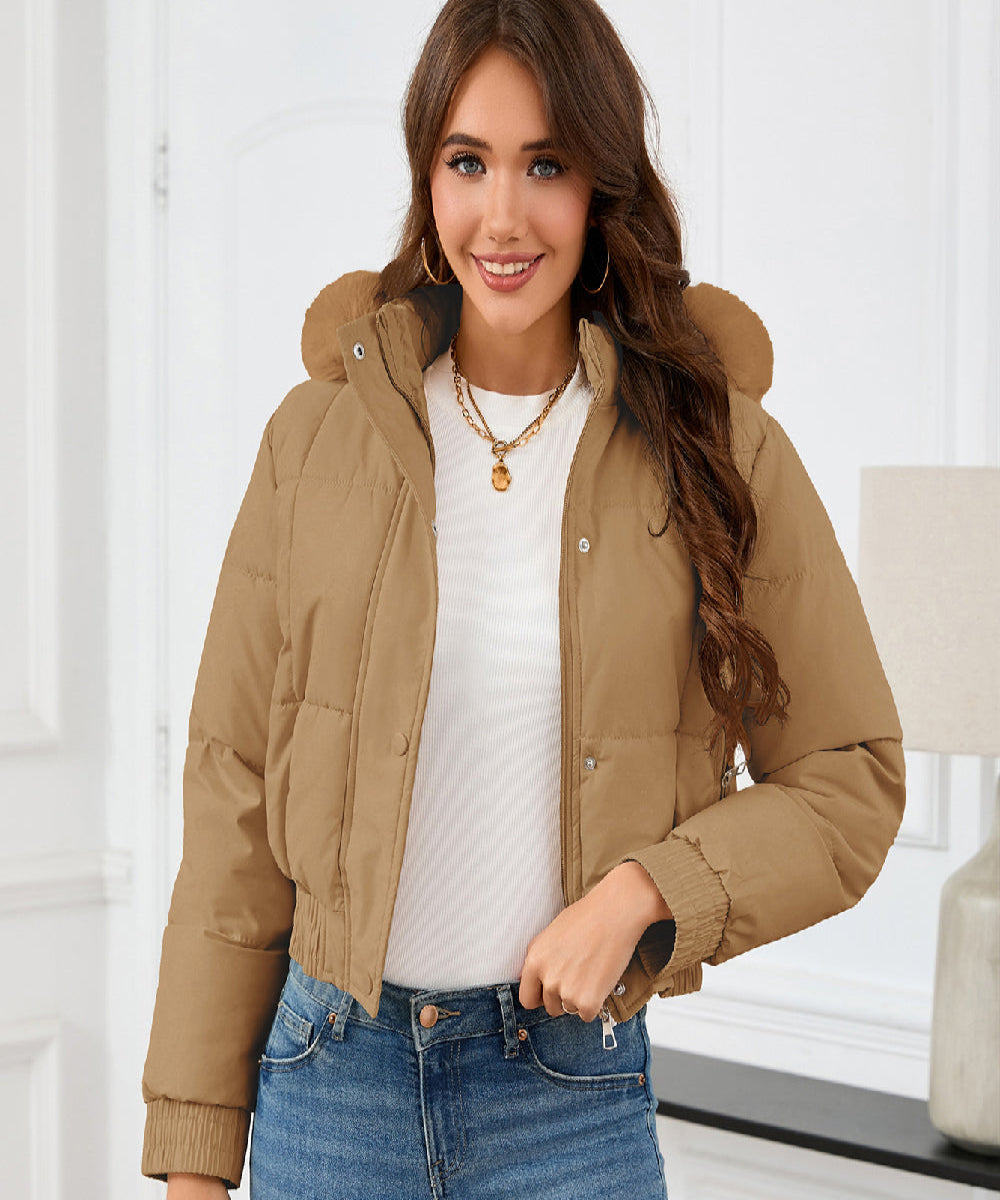 Joyce™ | Cropped Quilted Jacket
