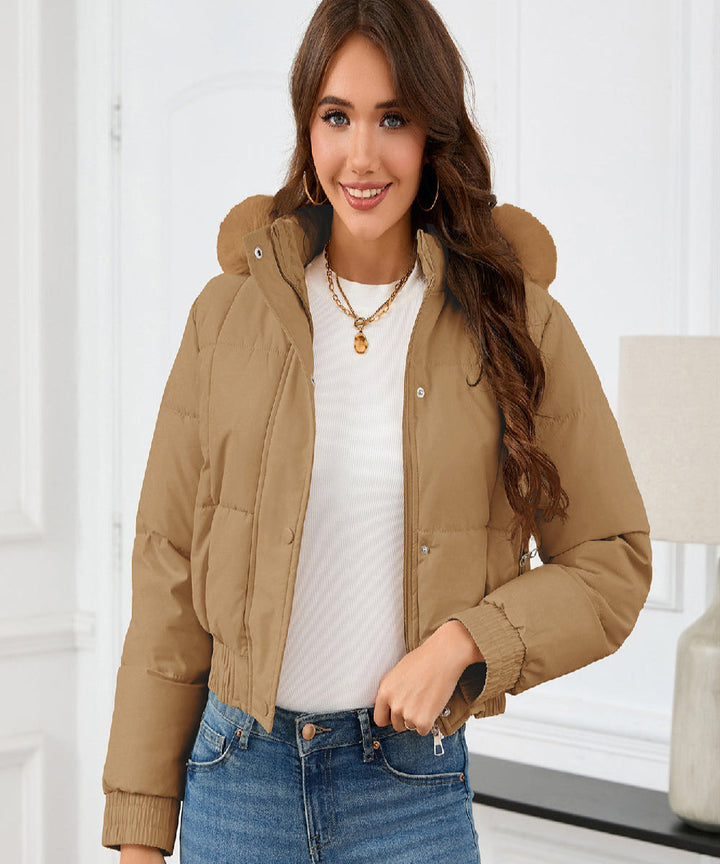 Joyce™ | Cropped Quilted Jacket