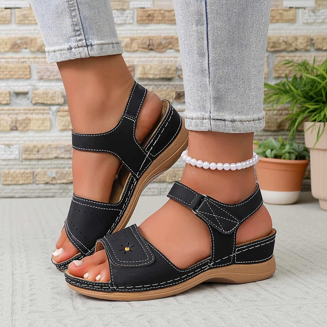 Liana adjustable strap summer sandals for women