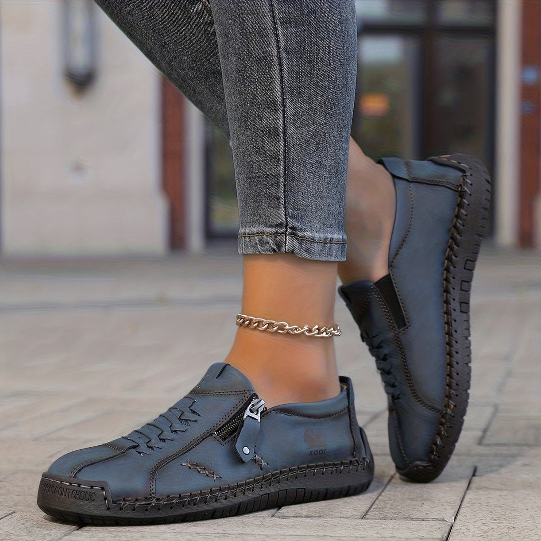 Nila elegant side-zip comfort shoes for women