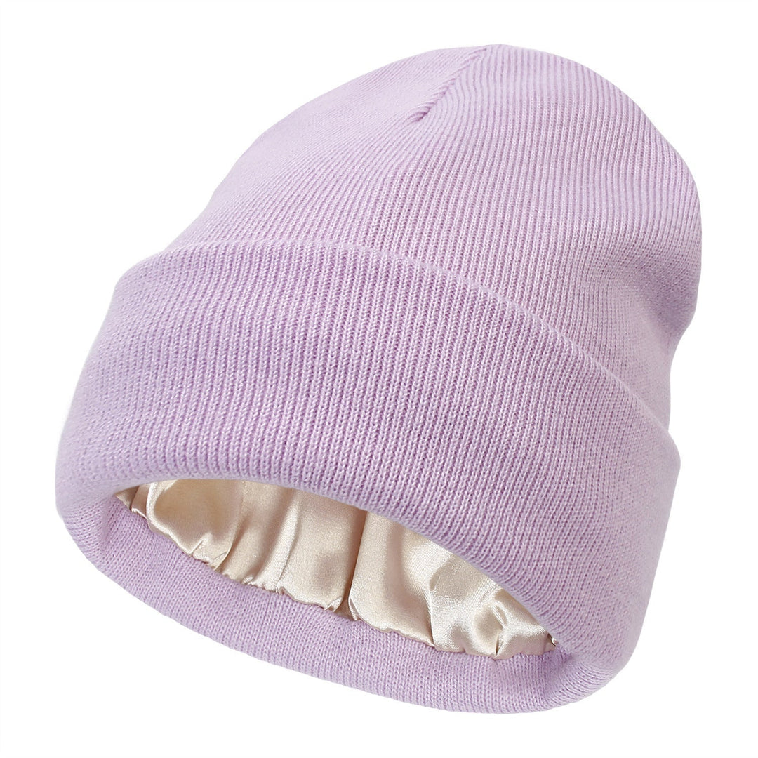 Satin-Lined Luxe Beanie — Ultimate Winter Warmth with Hair-Friendly Elegance