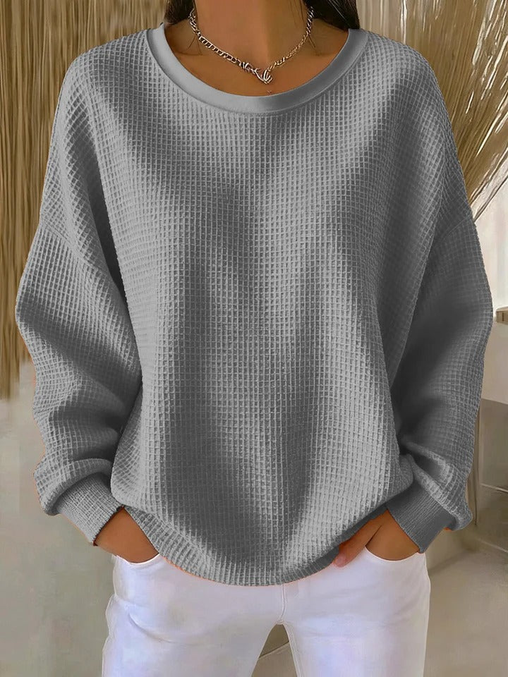 Nuria classic textured sweater for women
