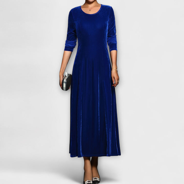 April - Plush Velvet Dress