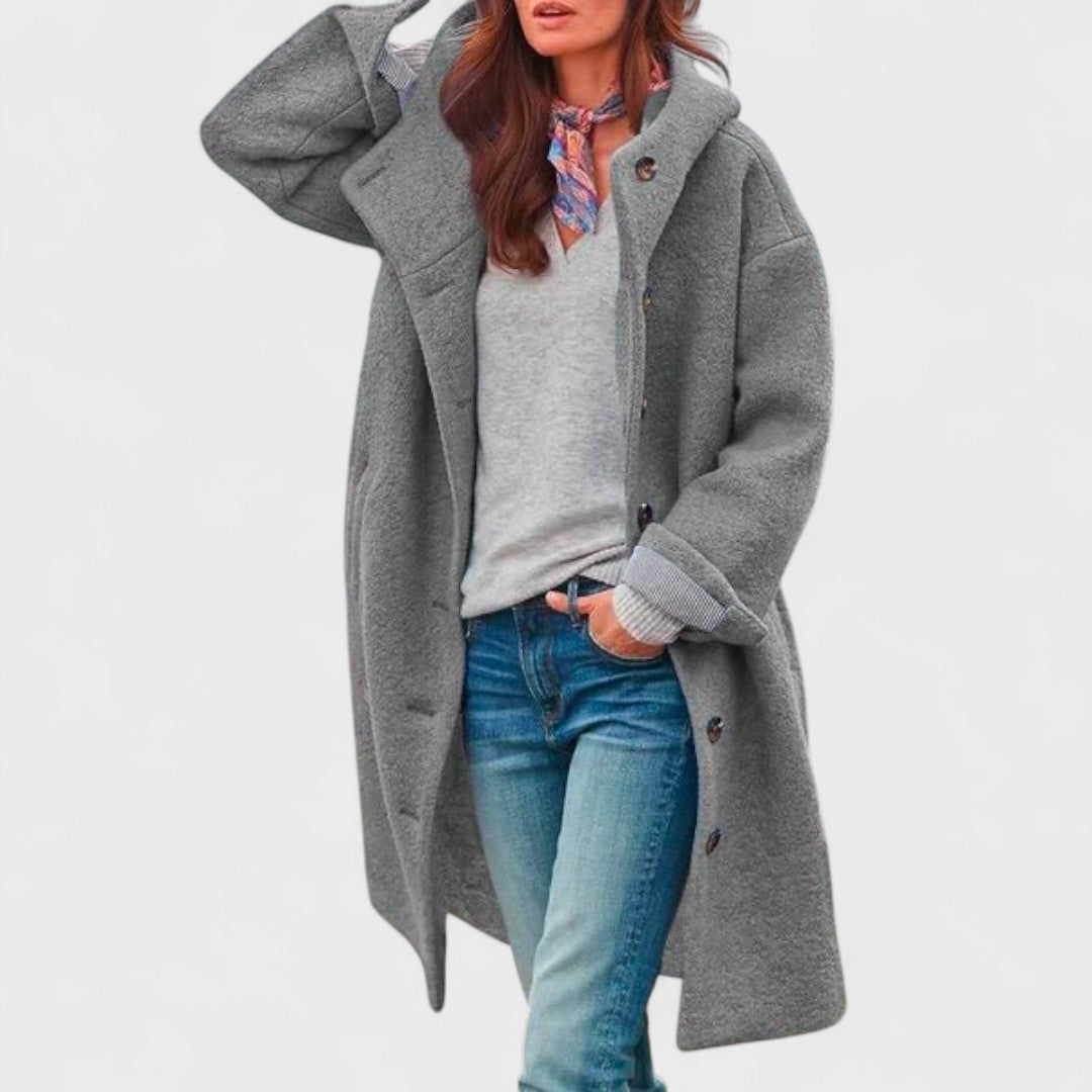 Gloria™ | Warm Wool-Blend Coat