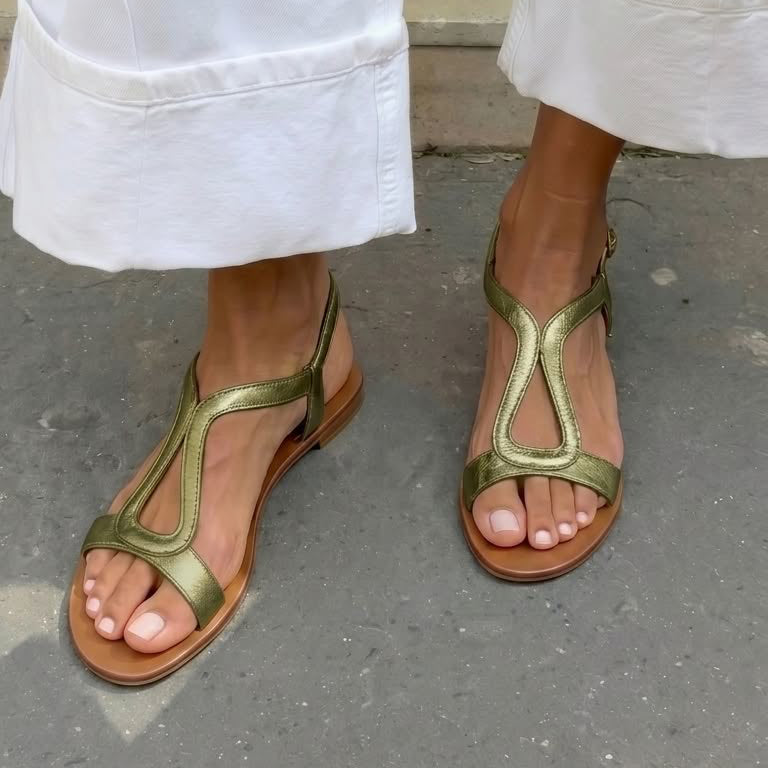 Ludovica flat sandals for women