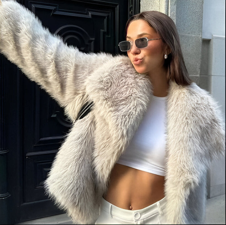 Marjorie™ | Plush Teddy Coat