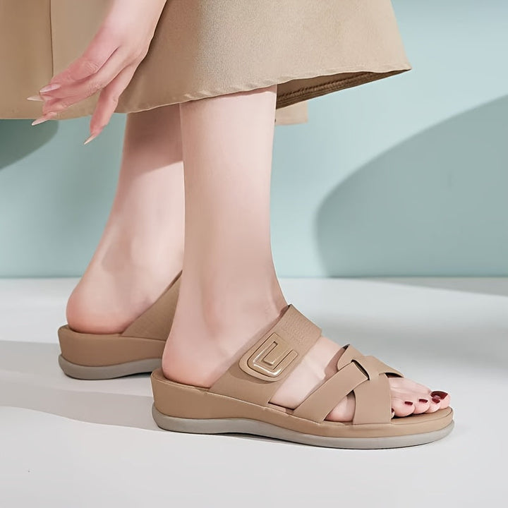Iris modern summer slip-ons for women