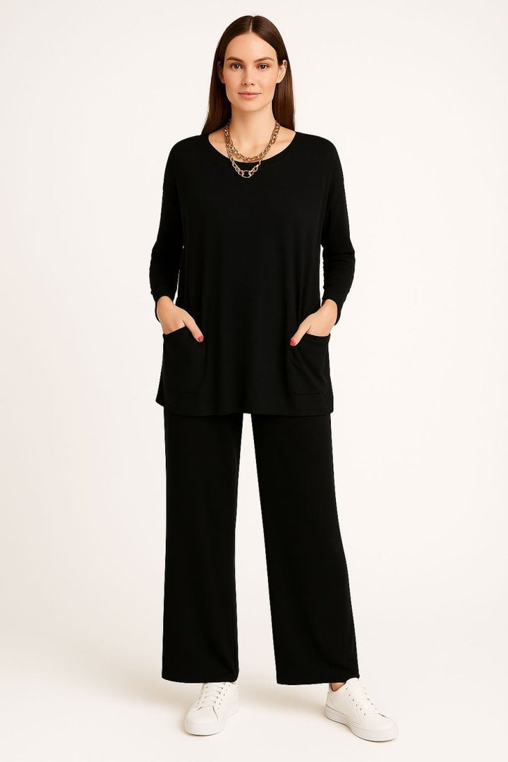 Barbara Long Top &amp; Pants Set