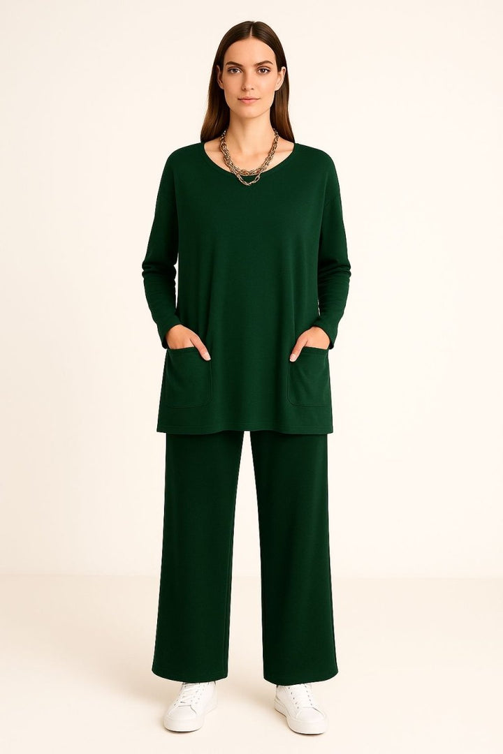 Barbara Long Top &amp; Pants Set