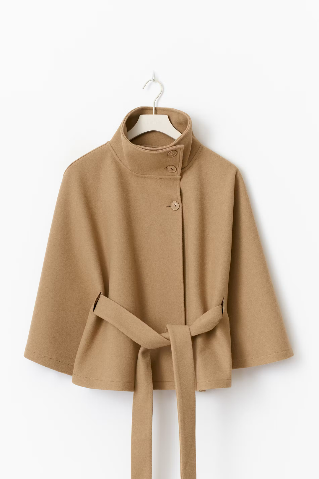 Muriel™ | Belted Cape Coat