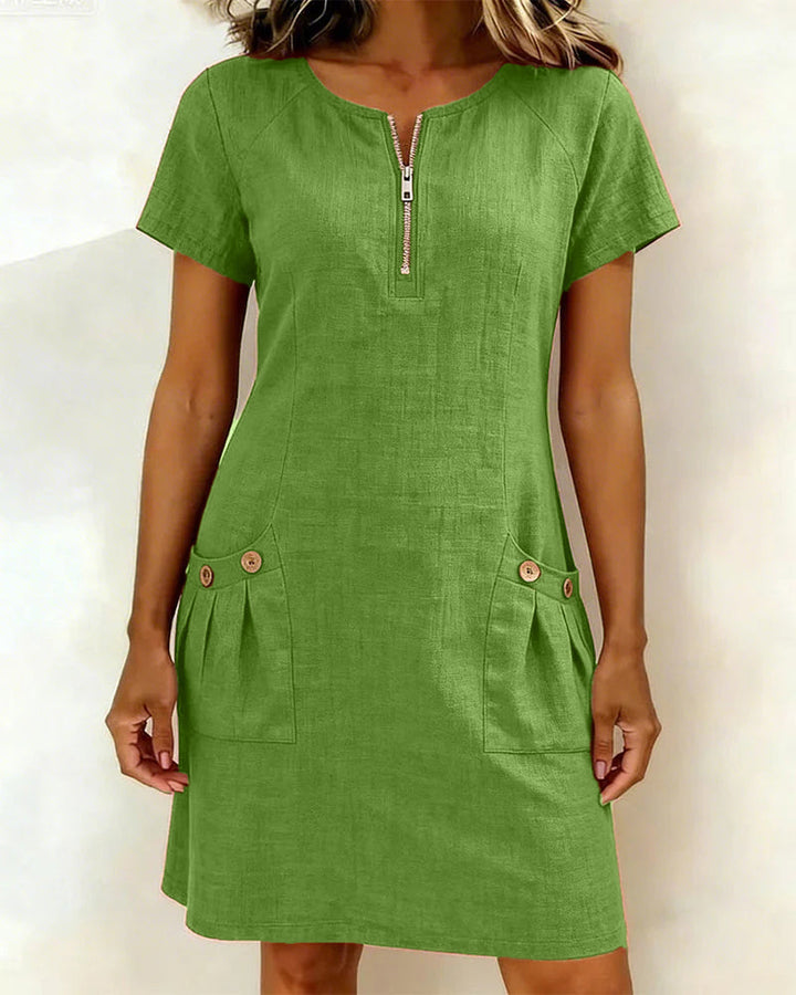 Eliana | A-Line Mini Dress