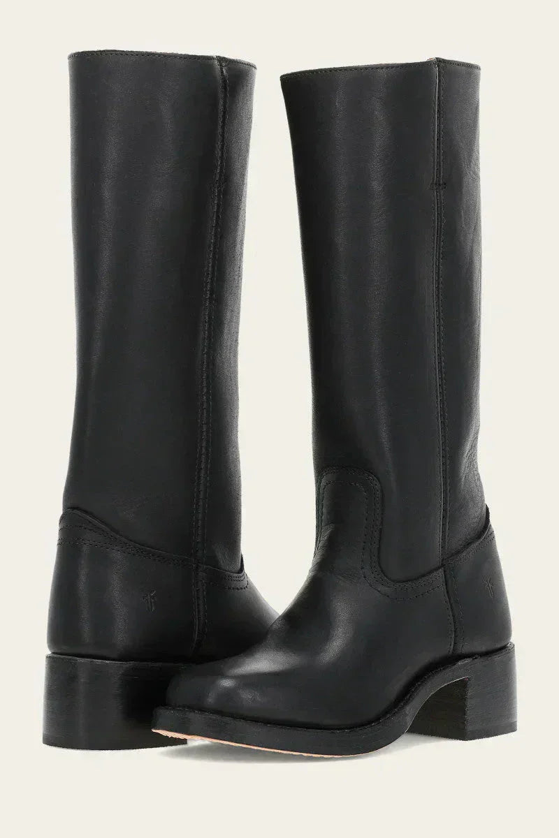 Brooke | Knee-High Block Heel Boots