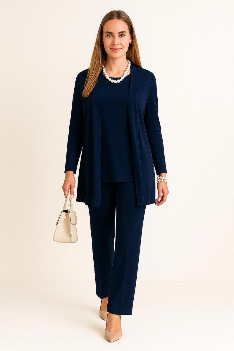 Cardigan, Top &amp; Trousers Set
