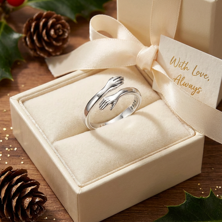 Silver Hug Ring