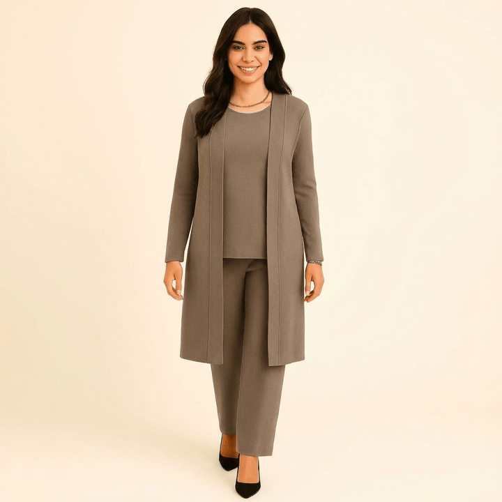 Claire Cardigan, Top &amp; Pants Set