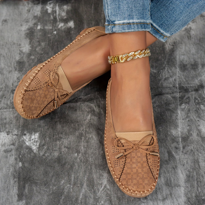 Sabine soft bow comfort loafers for women