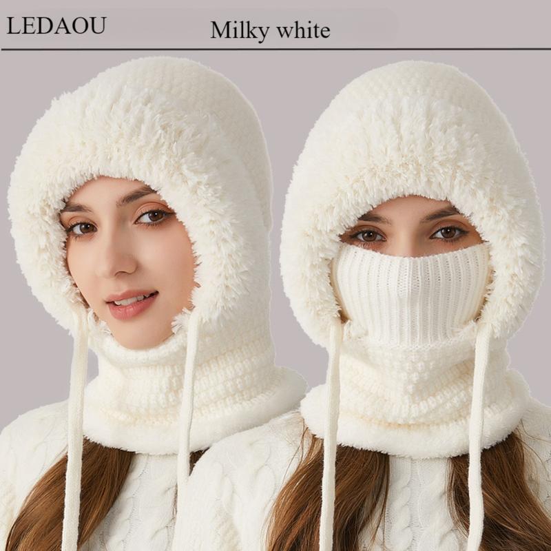 Versatile 3-in-1 Beanie Hat for Women