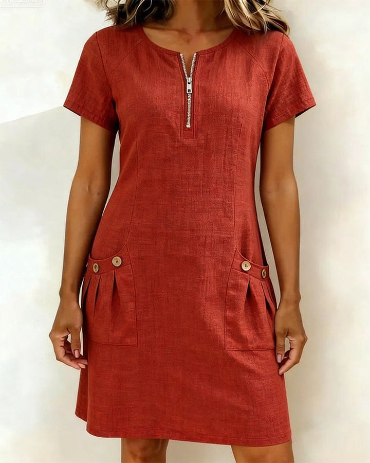 Eliana | A-Line Mini Dress