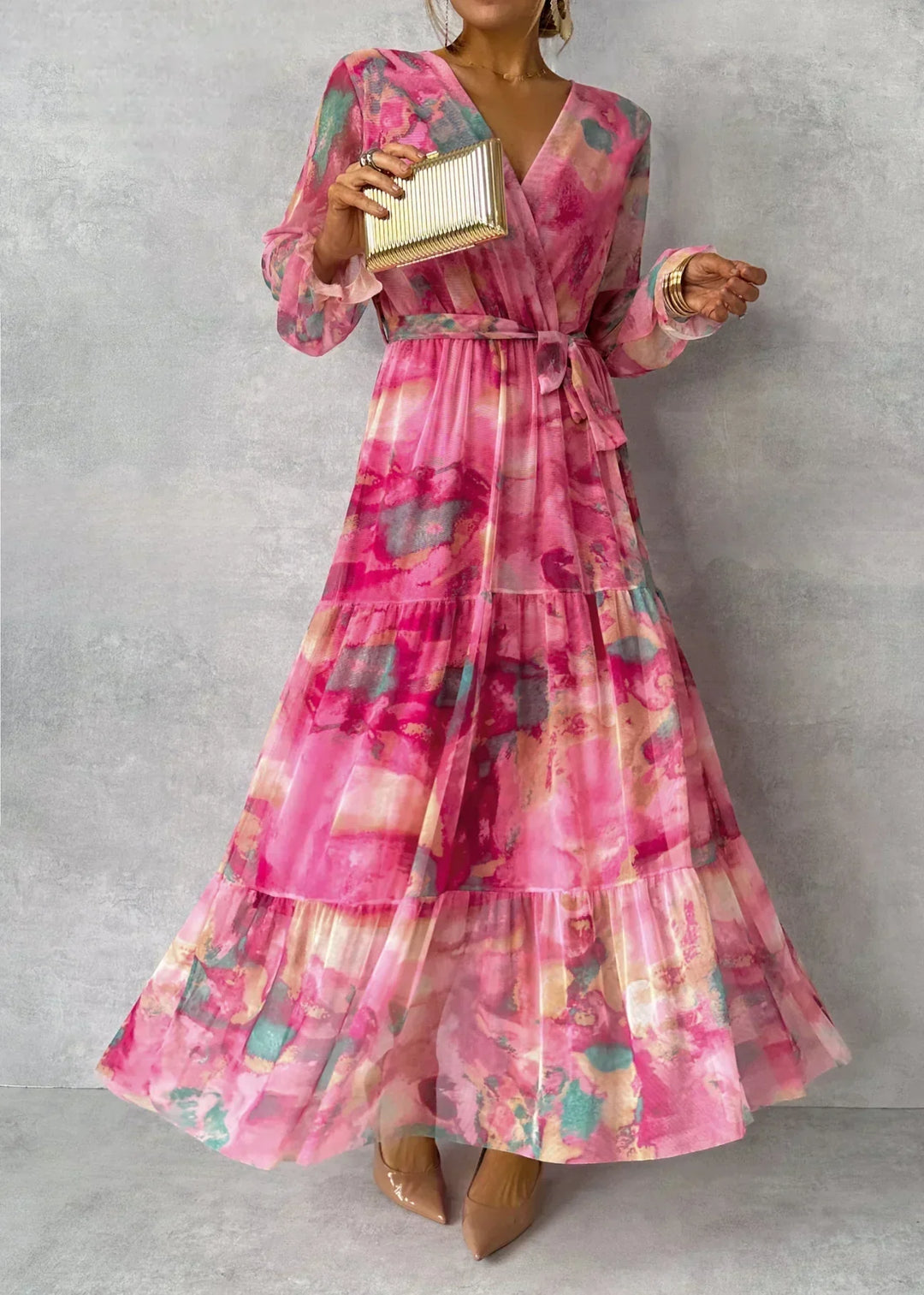 Rosalie | Wrap Maxi Dress