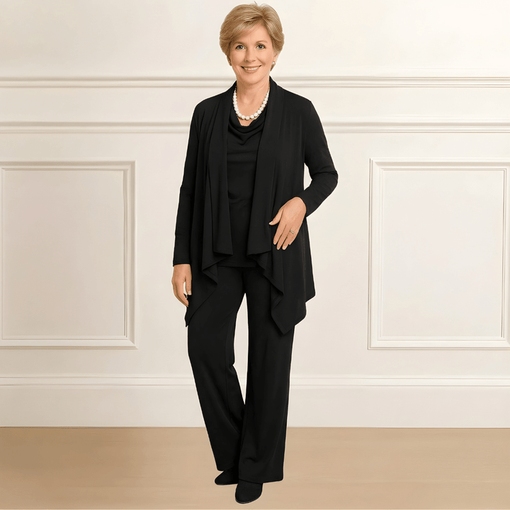 Evelyn Cardigan, Top &amp; Pants Set
