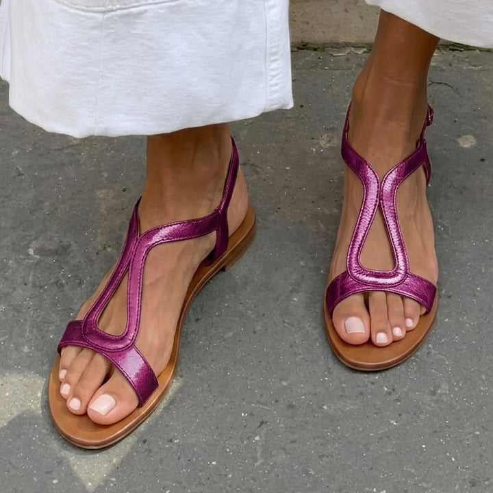 Ludovica flat sandals for women