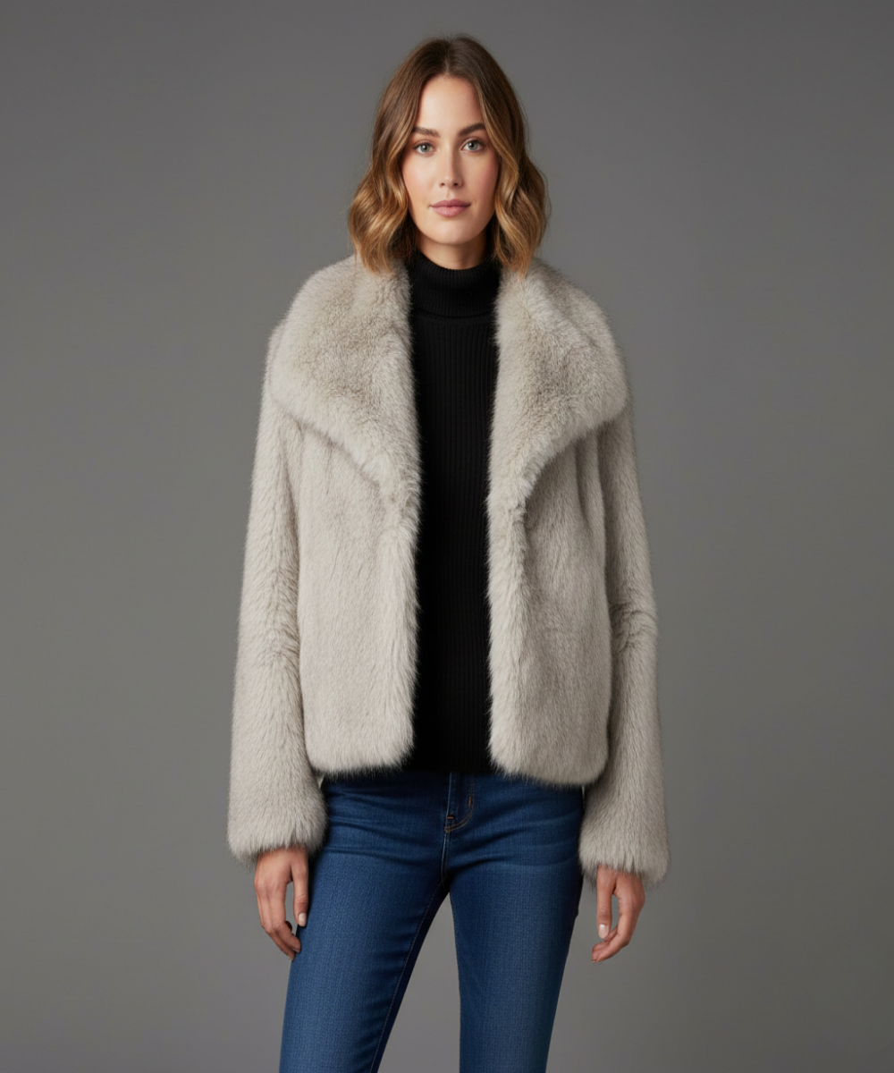 Marjorie™ | Plush Teddy Coat