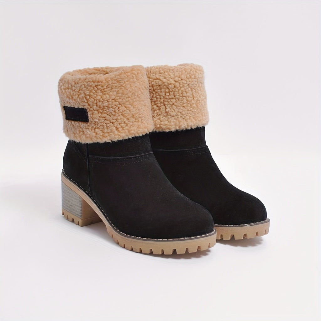 Barbara Warm-Lined Winter Boots - Cozy Comfort for Cold Weather