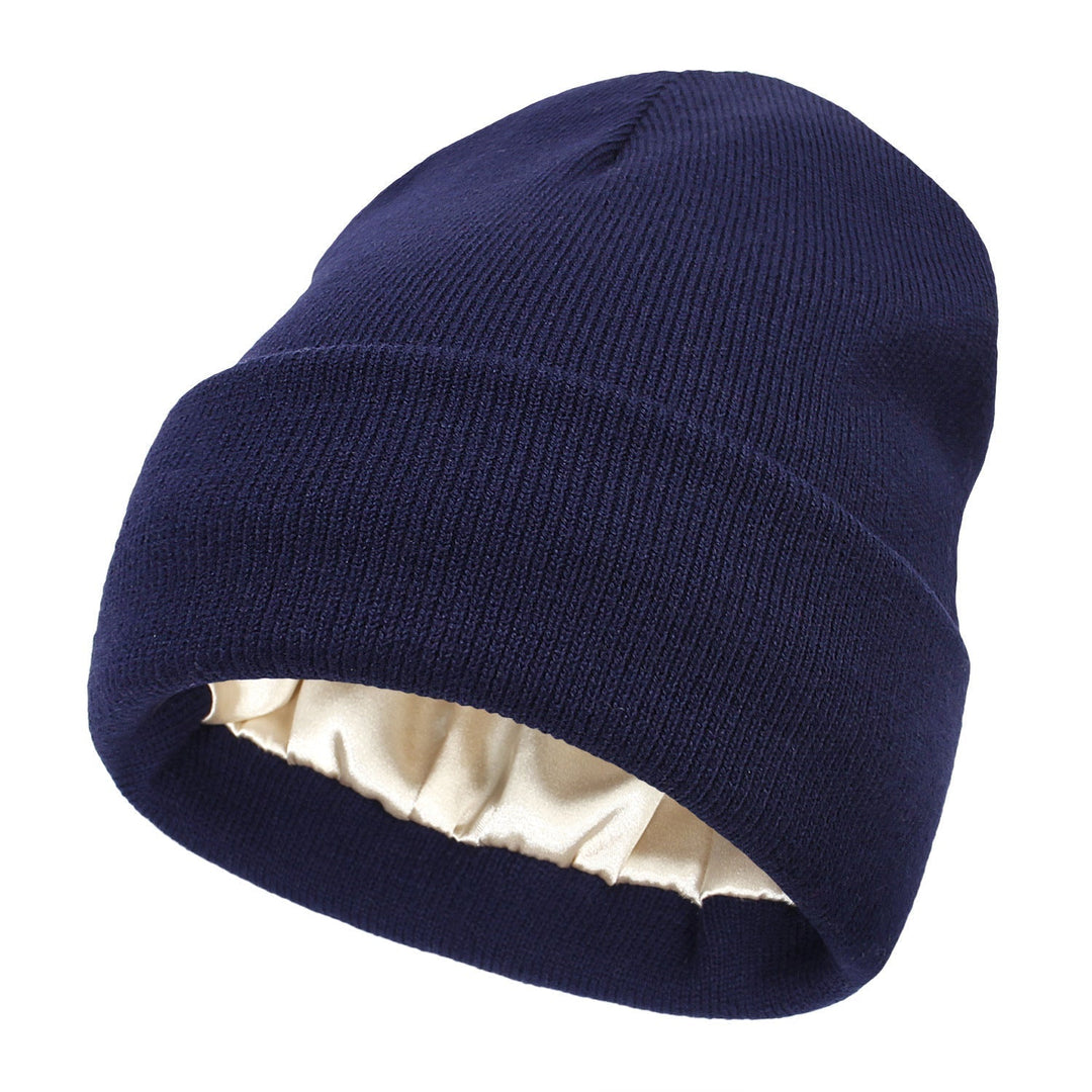 Satin-Lined Luxe Beanie — Ultimate Winter Warmth with Hair-Friendly Elegance