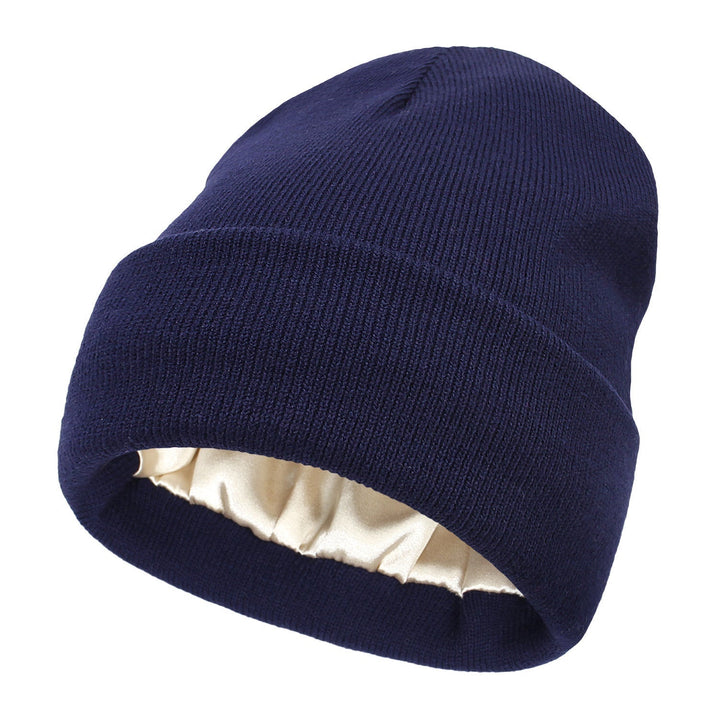 Satin-Lined Luxe Beanie — Ultimate Winter Warmth with Hair-Friendly Elegance