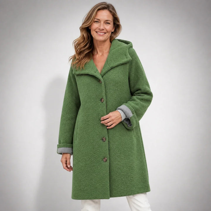 Gloria™ | Warm Wool-Blend Coat