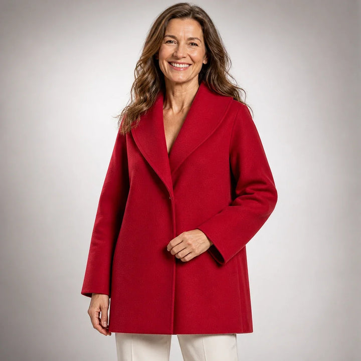 Yvonne™ | Draped Longline Coat