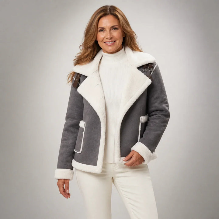 Yvette™ | Wool-Effect Jacket