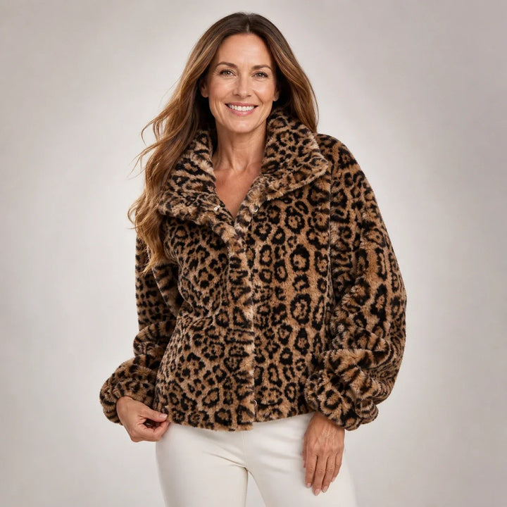 Bernice™ | Leopard Print Coat