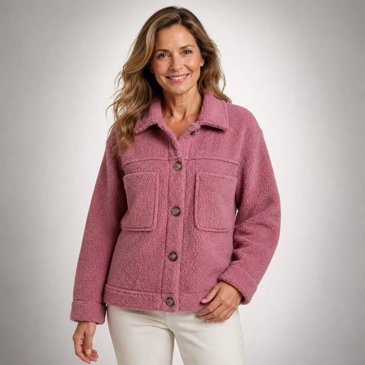 Doreen™ | Buttoned Fleece Jacket